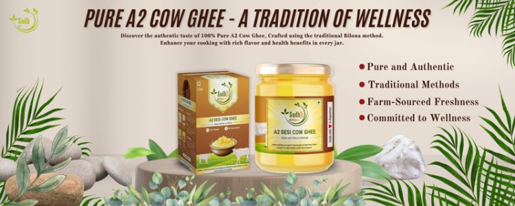 Sudhji: Leading manufacturer of Organic A2 pure cow ghee with bilona method
