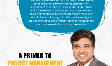 A Primer to Project Management" – Your Ultimate Guide to Success!  By Author Sagar Kalantre.