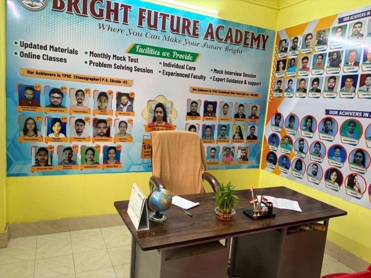 Shaping Destinies: How Bright Future Academy Became Agartala's Beacon for Government Job Aspirants