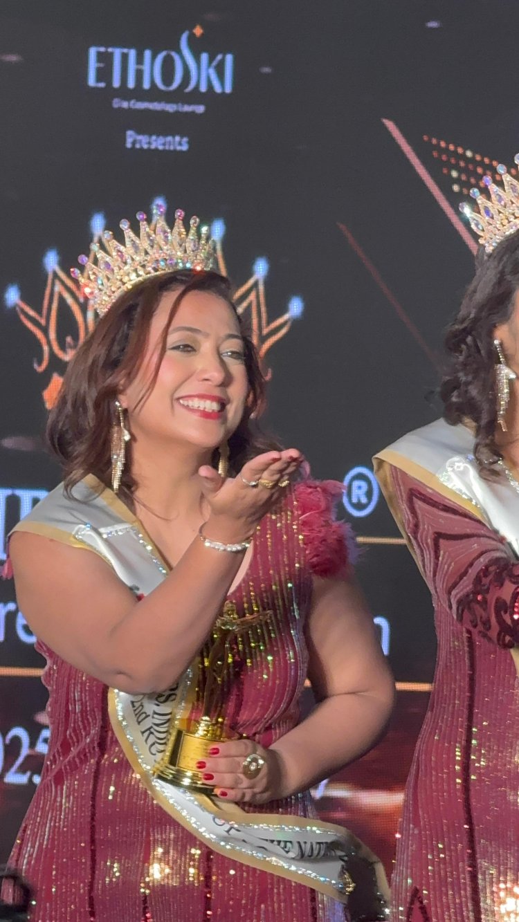 Anashua Dehade Shines at Mrs. India Competition