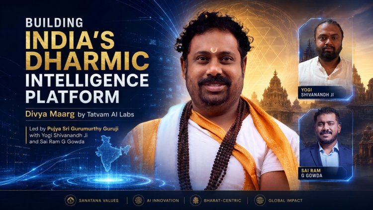 The Founders Behind Divya Maarg: How Spiritual Lineage and Modern AI Vision Are Coming Together at Tatvam AI Labs