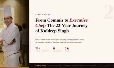 From Commis to Executive Chef: The 22-Year Journey of Kuldeep Singh